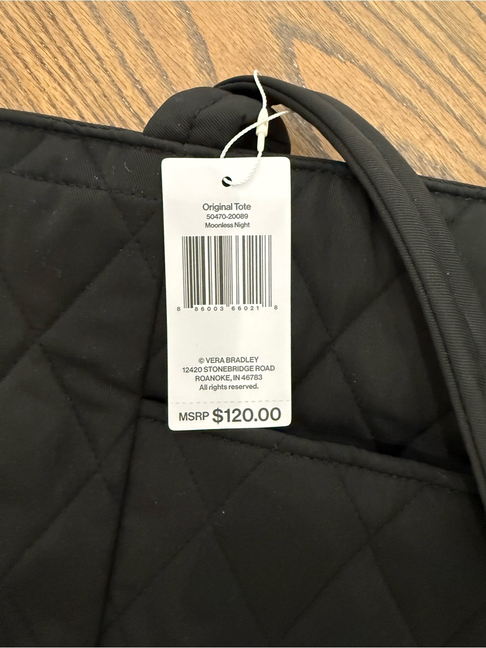 Vera Bradley Original Tote - Picture 2 of 8